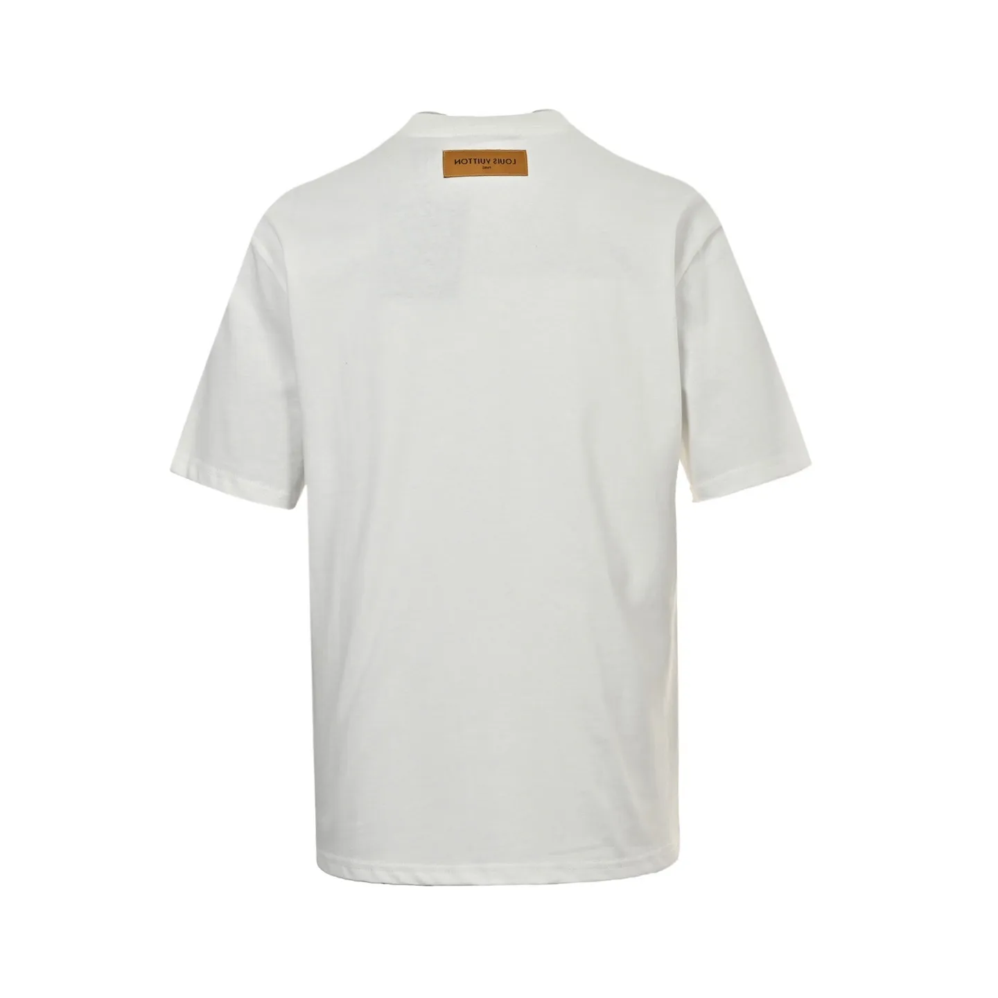 Louis Vuitton/Louis Vuitton 25ss line fake pocket embroidered short sleeves